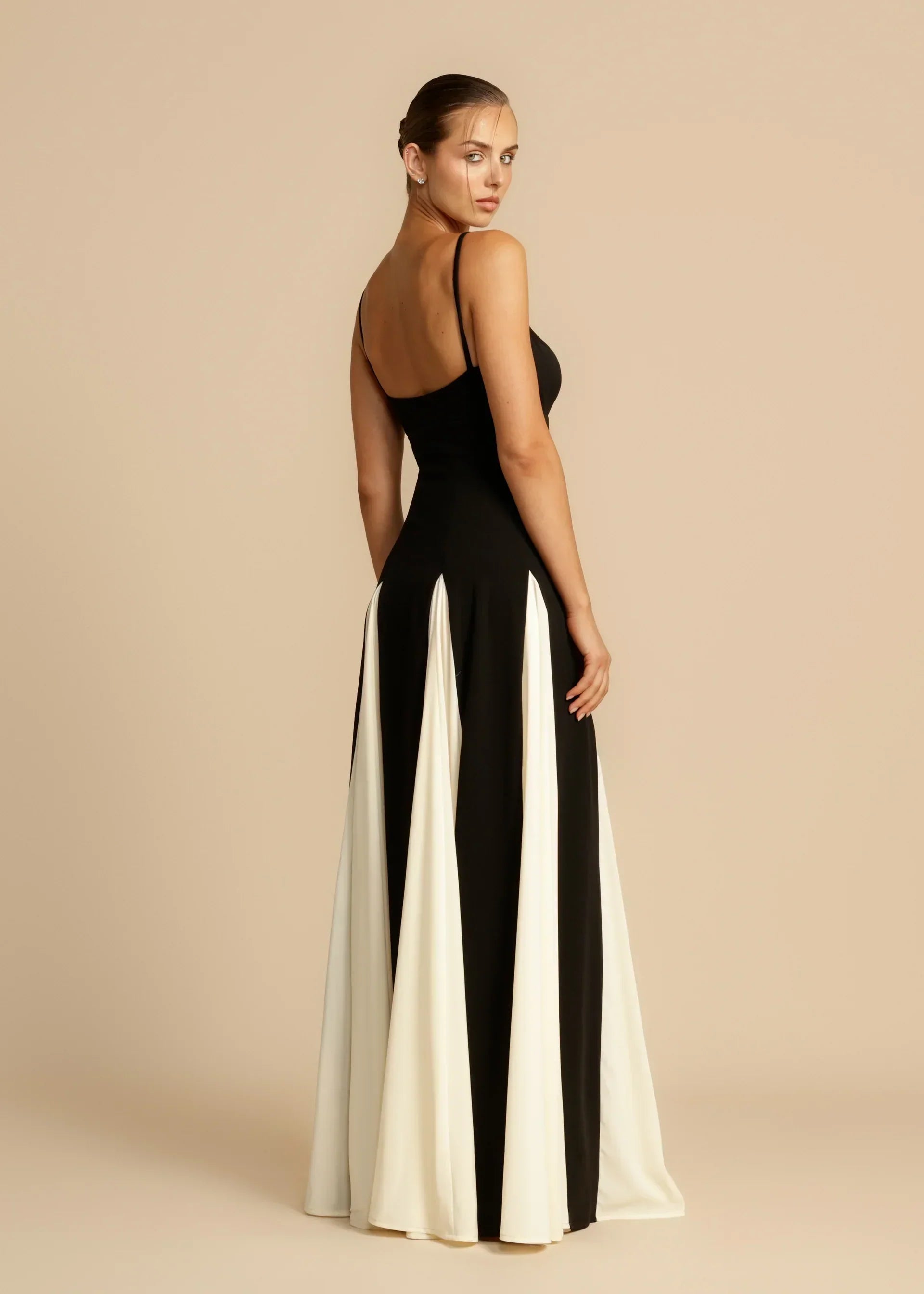 Monroe Noir Maxi Dress